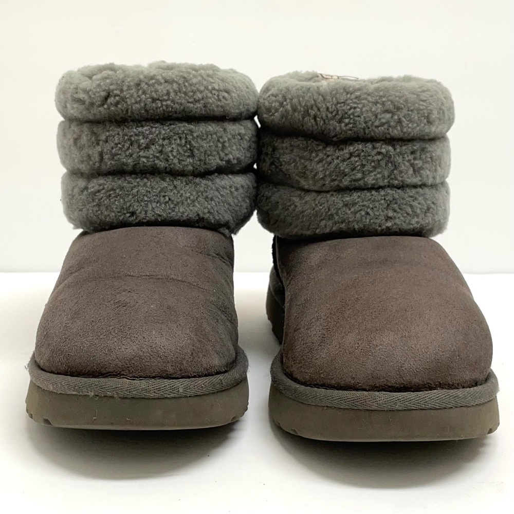 Ugg Fluff Quilted Classic mini boots sz 7 - Picture 3 of 16